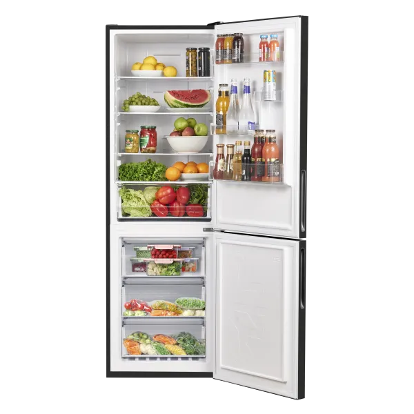 Холодильник MAUNFELD MFF185NF10 Inverter Черная нержавеющая сталь