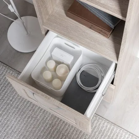 2.02.07.140.3 СИРИУС стеллаж 2 ящика 39х190 сонома RU