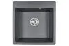 5102, ЧЁРНЫЙ, кухонная мойка, кварц