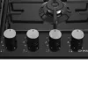 Газовая варочная панель MAUNFELD EGHE.64.3STS-EB/G Черный