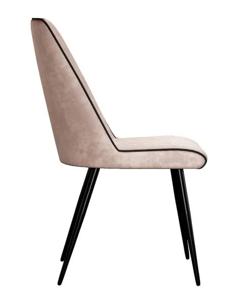 Стул DikLine 325 B03 BEIGE, ножки черные