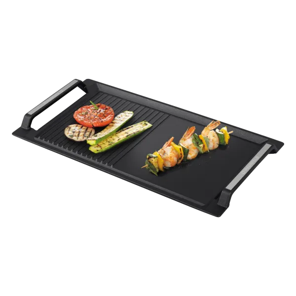 Поддон гриль MAUNFELD GP1 к варочным поверхностям (чугун) Черный