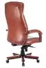 Кресло руководителя Бюрократ T-9922WALNUT светло-коричневый Leather Eichel кожа крестов. металл/дерево