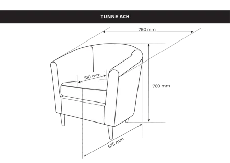 Кресло для отдыха Тунне Twist 11 (lime)