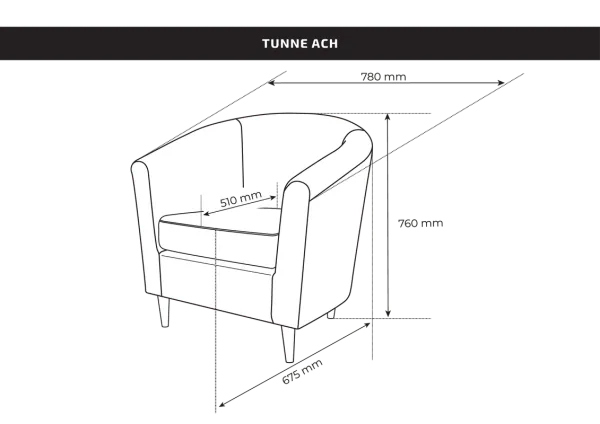 Кресло для отдыха Тунне Twist 11 (lime)