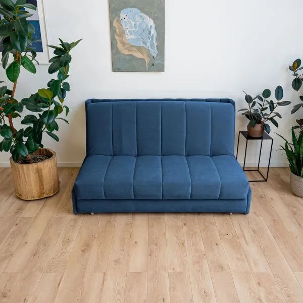 РИЧМОНД Складная кровать темно-синяя, 145