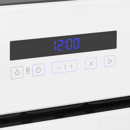 Шкаф духовой газовый с электрическим грилем MAUNFELD MOGM703W Белый