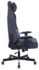 Кресло игровое Knight T1 синий экомех с подголов. крестов. металл