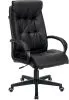 Кресло руководителя Бюрократ CH-824 черный экокожа крестов. пластик