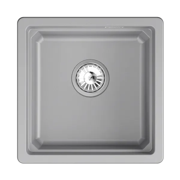 KS-4501iU, АРКТИК (БЕЛЫЙ), кухонная мойка, кварц