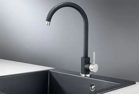 ST-4031, ШВАРЦ, СМЕСИТЕЛЬ КУХОННЫЙ