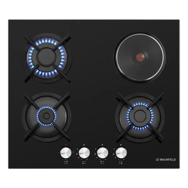 Комбинированная варочная панель MAUNFELD EEHG.64.13CB/KG Черный