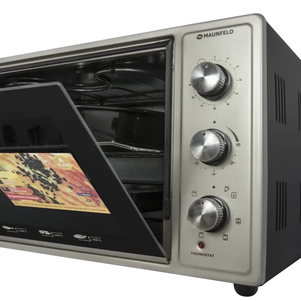 Мини-печь MAUNFELD CEMOA.456.S1 Нержавеющая сталь