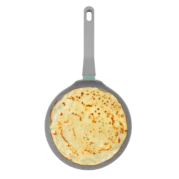 Сковорода блинная MAUNFELD HELGA МСP24FA05FS из кованого алюминия, 24 см Фисташковый