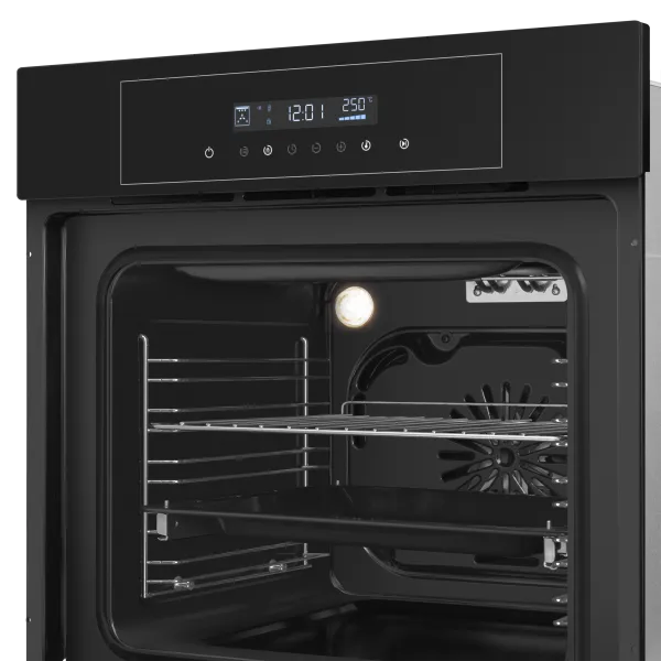 Шкаф духовой электрический MAUNFELD AEOD6063 Черный/черная фурнитура
