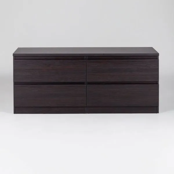 2.03.03.100.5 КАСТОР тумба 4 ящика RU Дуб Венге