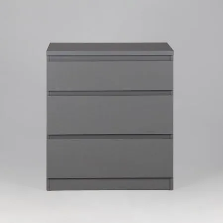 2.03.02.060.4 КАСТОР комод 3 ящика RU серый