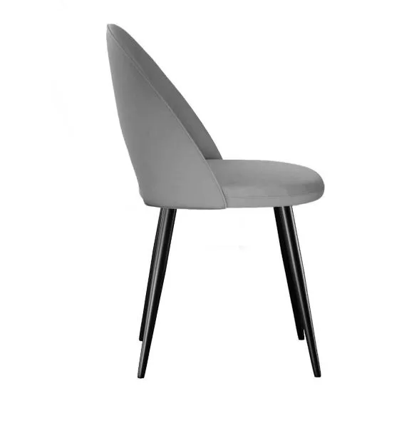 Стул DikLine 383 поворотный B22 GREY, ножки черные
