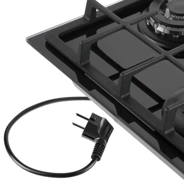 Газовая варочная панель MAUNFELD EGHG.43.33C Черный/черная фурнитура