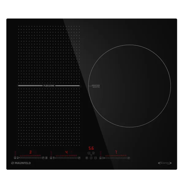 Индукционная варочная панель с Flex Zone и Booster MAUNFELD CVI593SFBK Inverter Черный