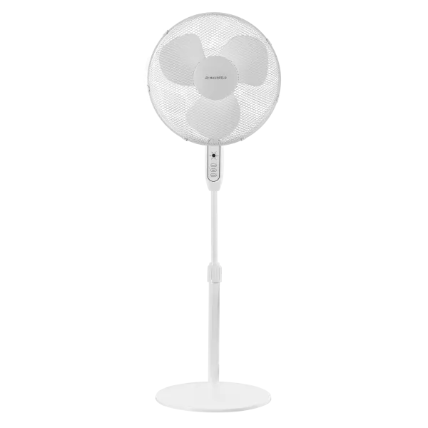 Напольный вентилятор с таймером и пультом MAUNFELD MSF-406WR Белый