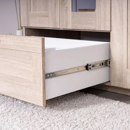 2.02.01.510.3 СИРИУС шкаф 3 двери и 1 ящик 117х59х220 сонома RU (с 1 зеркалом)