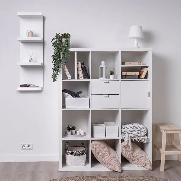 S00753 Фора 100Е полка  настенная 30х97х27, белый