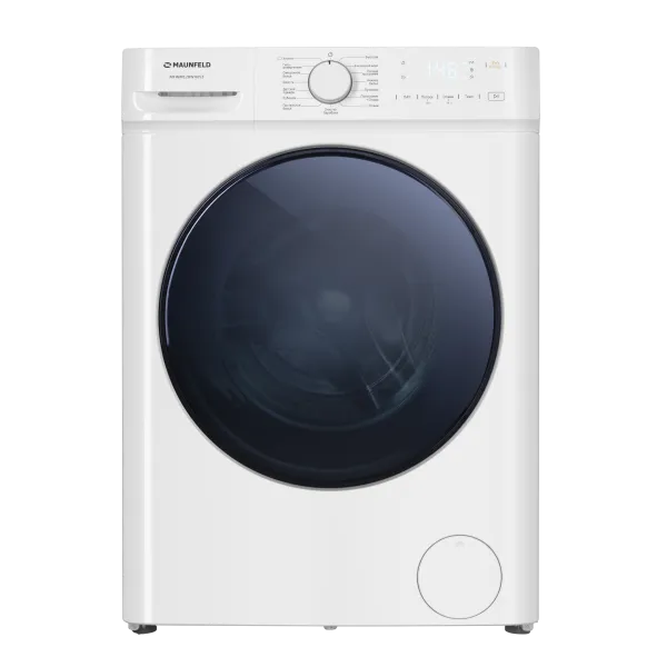 Стиральная машина c инвертором и паром MAUNFELD MFWM128WH053 Белый