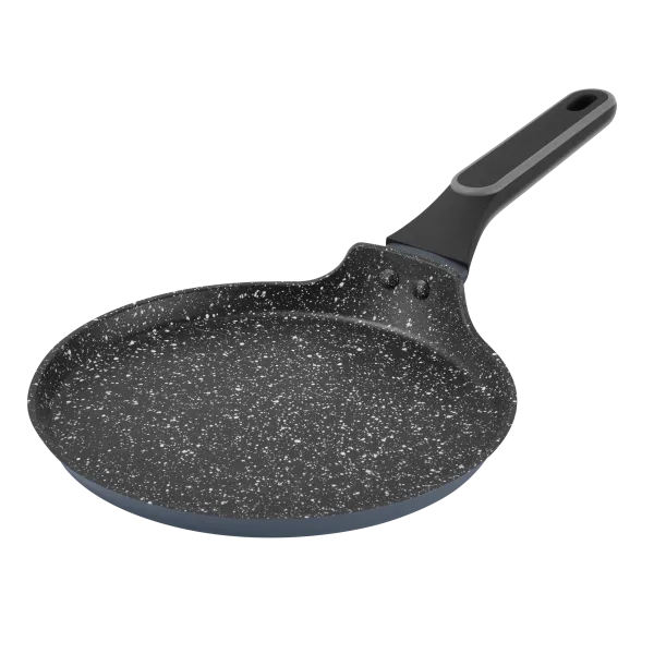 Сковорода блинная MAUNFELD FRIDA MCP24FA02DG из кованого алюминия, 24 см Графитовый