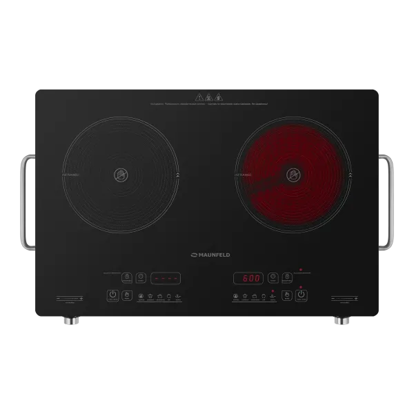 Электрическая стеклокерамическая плитка MAUNFELD EVCE.F592-BK Черный