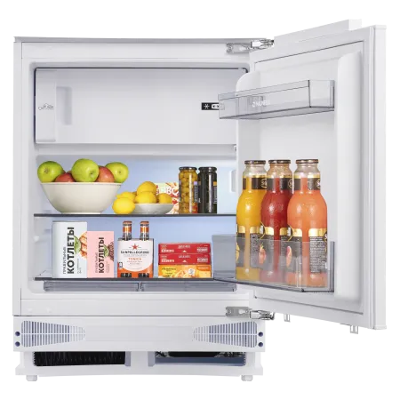 Встраиваемый холодильник с инвертором MAUNFELD MBF88SWGR Inverter Белый