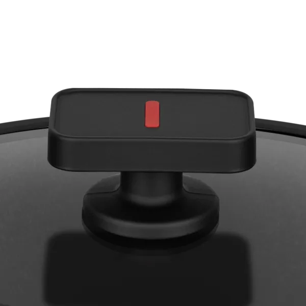 Ковш с крышкой MAUNFELD AURORA MF16ARR1SP из литого алюминия, 16*8 см Черный