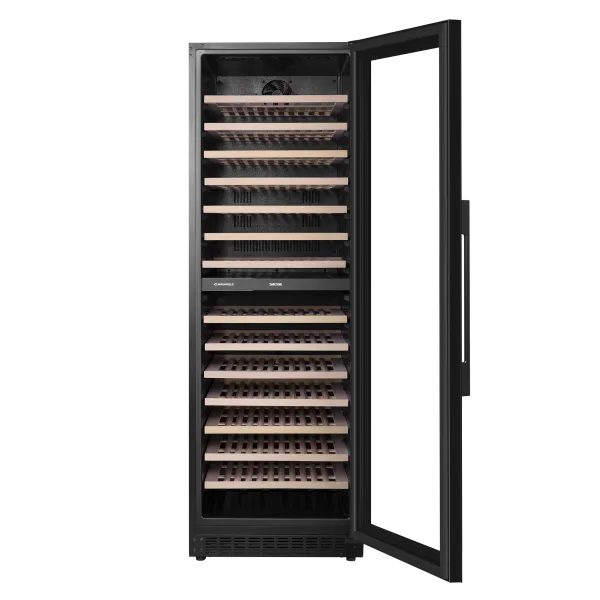 Винный шкаф встраиваемый MAUNFELD MBWC-415D171 Черный