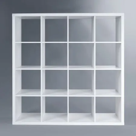 S00678 Фора 16 стеллаж 146x146х38, белый