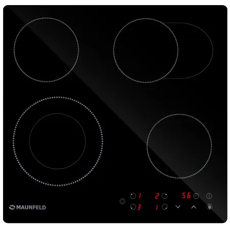 Электрическая варочная панель MAUNFELD EVCE594SMDPBK Черный