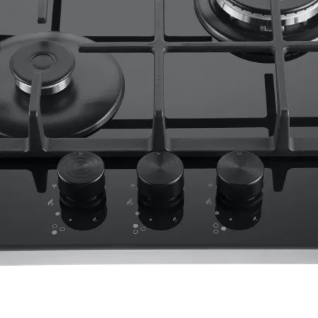 Газовая варочная панель MAUNFELD EGHG.43.33C Черный/черная фурнитура