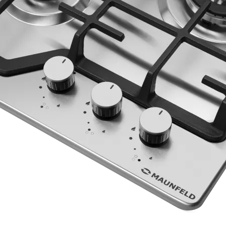 Газовая варочная панель MAUNFELD EGHS.43.73CS/G Нержавеющая сталь