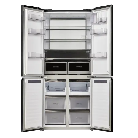 Холодильник с инвертором MAUNFELD MFF190NFD Черный