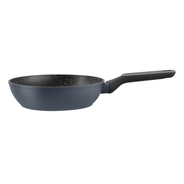 Сковорода глубокая MAUNFELD FRIDA MDP24FA02DG из кованого алюминия, 24 см Графитовый