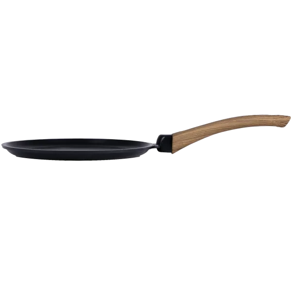 Сковорода блинная MAUNFELD ALVA MF22LV01PP из литого алюминия, 22 см Черный