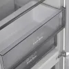 Встраиваемый холодильник NO FROST с инвертором MAUNFELD MBF193NFW1GR Inverter Нержавеющая сталь
