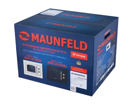 Микроволновая печь встраиваемая MAUNFELD JBMO.20.5ERIB Слоновая кость