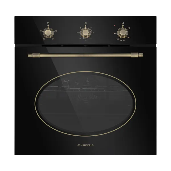 Шкаф духовой газовый MAUNFELD EOGC604R Черный