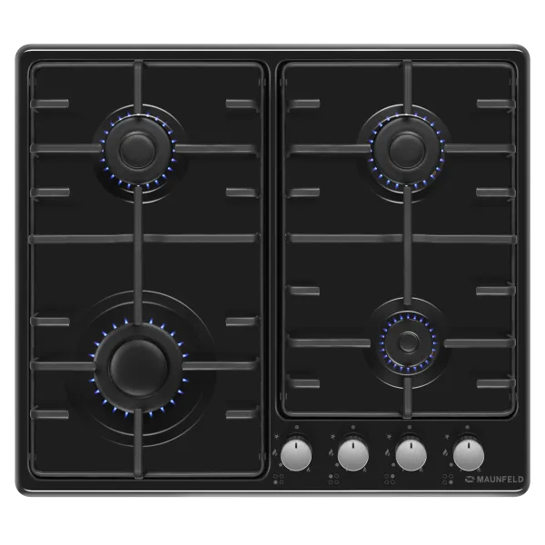Газовая варочная панель MAUNFELD EGHE.64.3STS-EB/G Черный