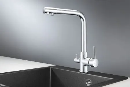 2015, ХРОМ, СМЕСИТЕЛЬ КУХОННЫЙ