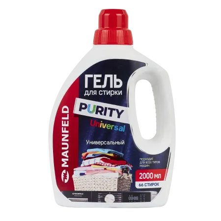 Гель для стирки Maunfeld Purity Universal 2000мл MWL2000PU Бирюзовый