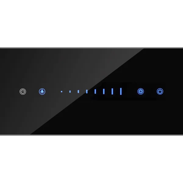 Кухонная вытяжка встраиваемая в столешницу MAUNFELD Prestige 60 чёрный Черный