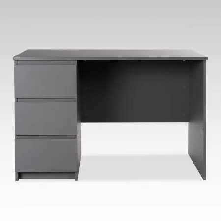 2.03.06.090.4 КАСТОР стол письменный 3 ящика 116х65 RU серый