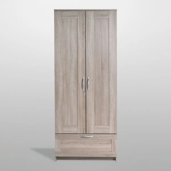 2.02.01.020.3 СИРИУС шкаф комбинированный "2 двери и 1 ящик сонома RU"