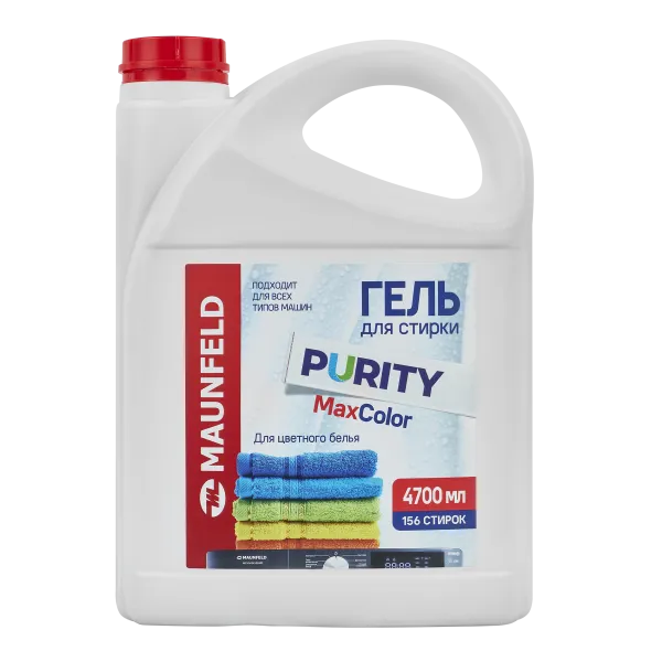 Гель для стирки Maunfeld Purity Max color 4700мл MWL4700PC Бирюзовый
